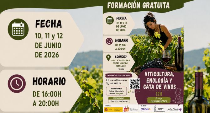 Cartel de la actividad / Fademur.