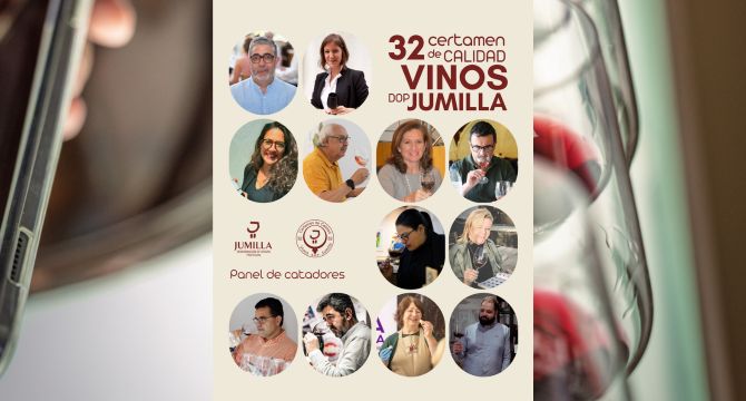 Panel con los catadores / DOP Jumilla.