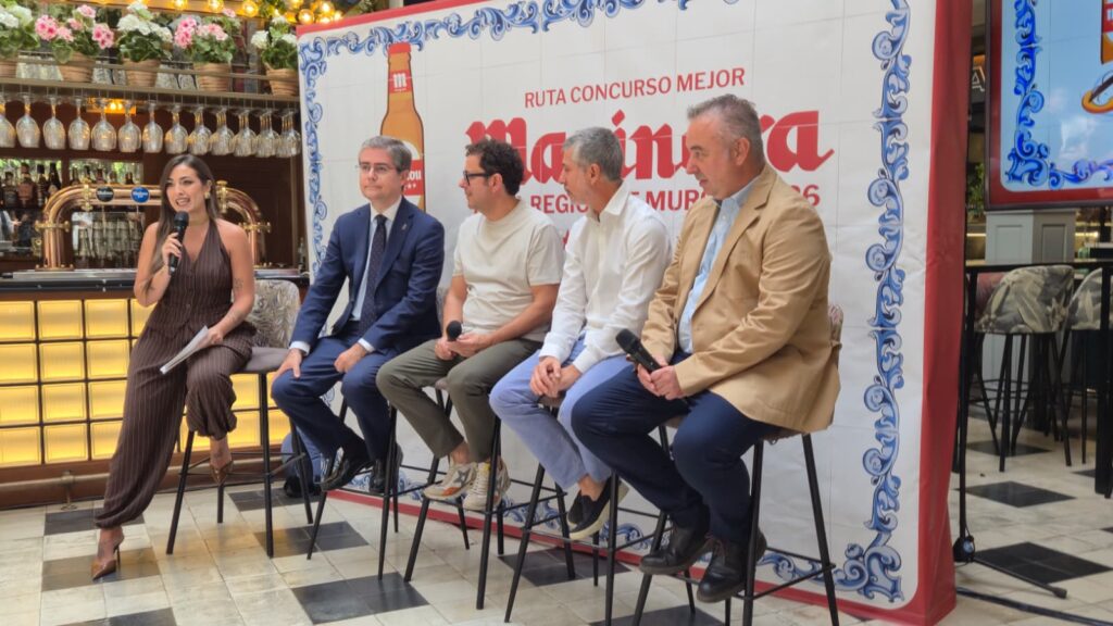 Imagen durante la presentación de una nueva edición de la ruta / Ayuntamiento de Murcia.