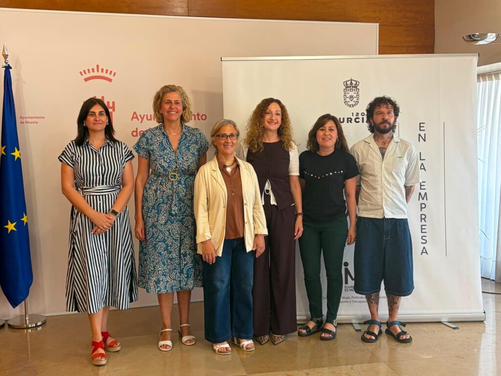Imagen durante la presentación de la nueva convocatoria / Ayuntamiento de Murcia.