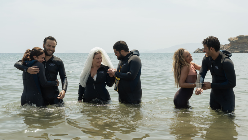 Imagen de la serie 'Toda la verdad sobre mis mentiras' en Mazarrón facilitada por Netflix / CARM.