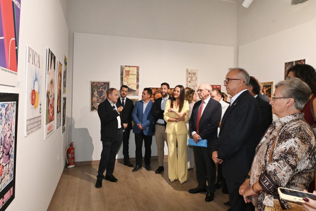 La consejera Carmen Conesa en la inauguración de la exposición ‘100 años de turismo en la Región de Murcia’ / CARM.