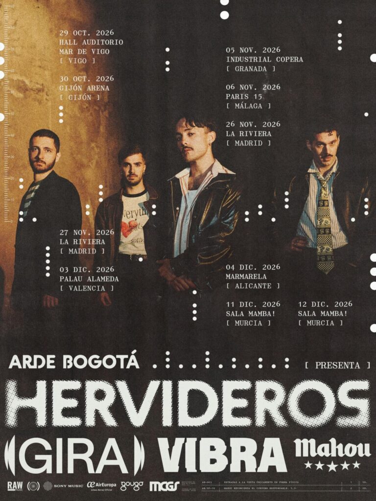 Cartel de la gira / RAW Music.